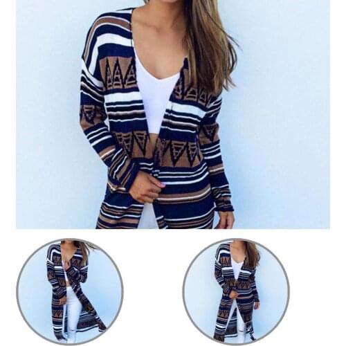 All-matched Autumn Retro Long Cardigan Coat Streetwear Women Coat All-matched Autumn Retro Long Cardigan Coat Streetwear