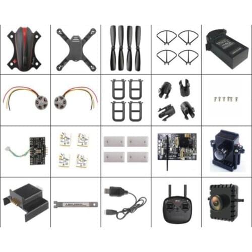 MJX B3Mini B3 mini Bugs3 Mini RC Drone Quadcopter spare parts propellers blade guard motor shell ESC Receiver remote controller