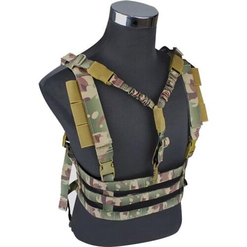 1000D Lightweight webbing Concise Tactical bellyband combination Chest hanging vest