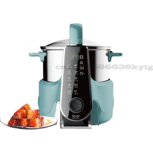 220V/1600W Intelligent Cooking Machine Household Multi-function Automatic Cooking Cooking Pot Lazy Person Cooking Robot 3.0L