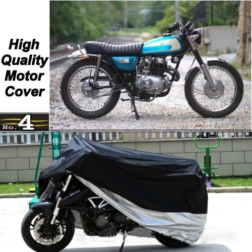 MotorCycle Cover For Honda CL200 WaterProof UV / Sun / Dust / Rain Protector Cover Made of Polyester Taffeta