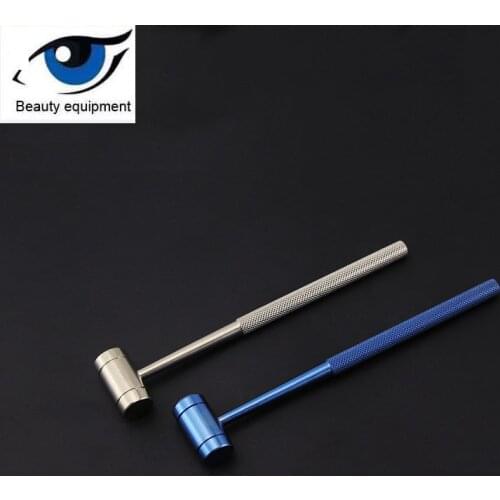 Facial features plastic beauty tools facial features bone hammer boutique double skull hammer double-sided hammer stainless stee
