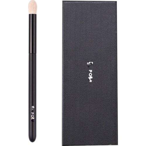 1 pc #13 Pro white Goat hair Detail Eye shadow Makeup brushes Basic Eyeshadow Halo dye Smudge Make up brush wood handle with box
