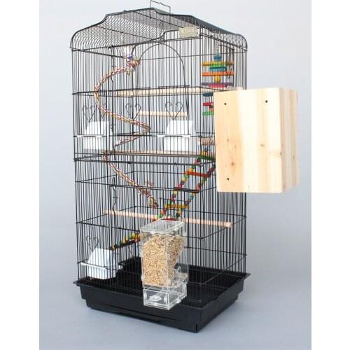 Parrot Cage Luxury Large Bird Cage Starling Cage Large Metal Peony Wren Breeding Cage Nest Iron Large Bird Cage Pigeon Supplies