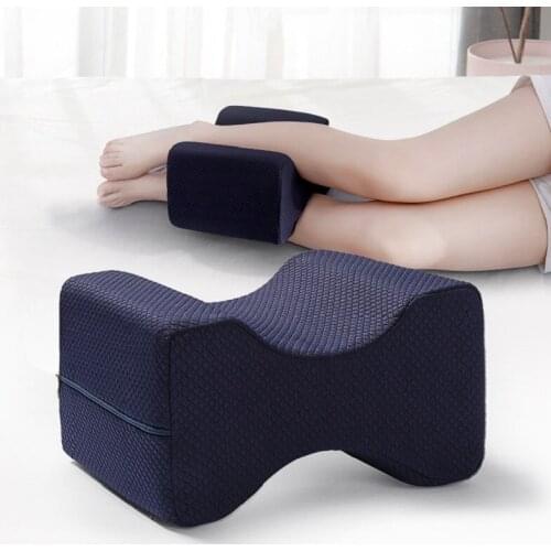 Memory Foam Knee Pillow for Sleeping Between The Legs Cushion for Side Sleepers Align Spine Pregnancy Body Pillows Back Support