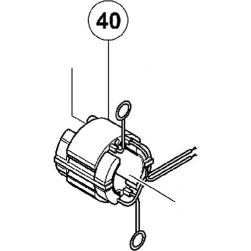 AC220V-240V 340751E 340751F Stator Field for Hitachi CR13V2