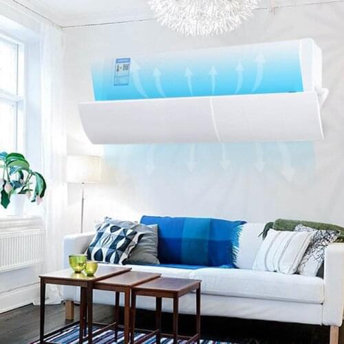 Anti Direct Blowing Retractable Air Conditioner Shield Cold Air Conditioner Wind Deflector Baffle XH8Z