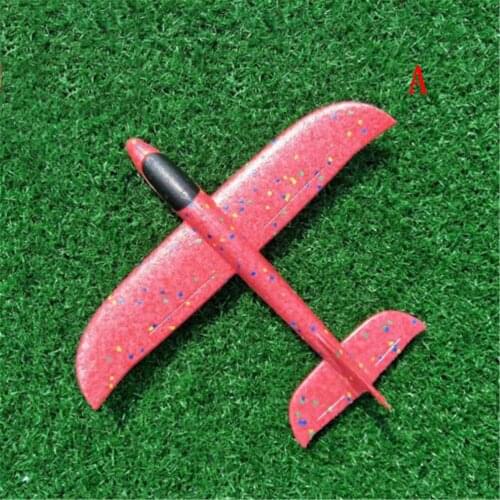 Multi Styles EVA Aircraft Airplane Made Of Foam Plastic Hand Launch Throwing Glider Inertial Foam Plane Model Outdoor Toys