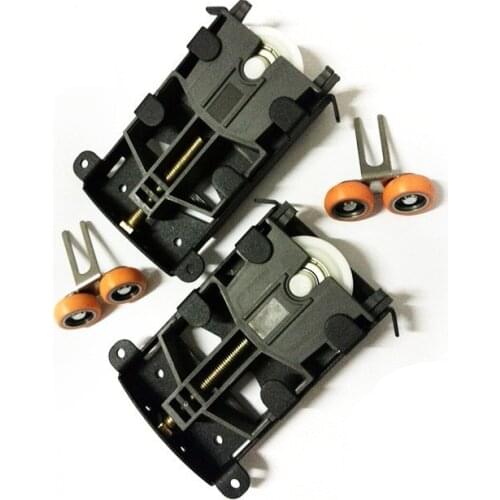 Wardrobe slide door pulley wheel roller for Mirror Door Closet Doors Roller Assembly furniture hardware parts