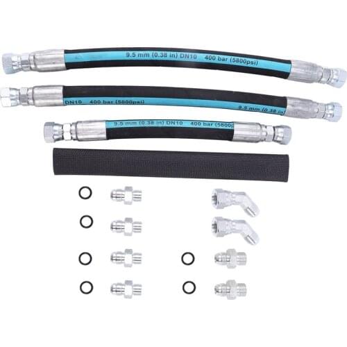 Car High Pressure Oil Pump Hoses Lines Set for 99-03 Ford 7.3L