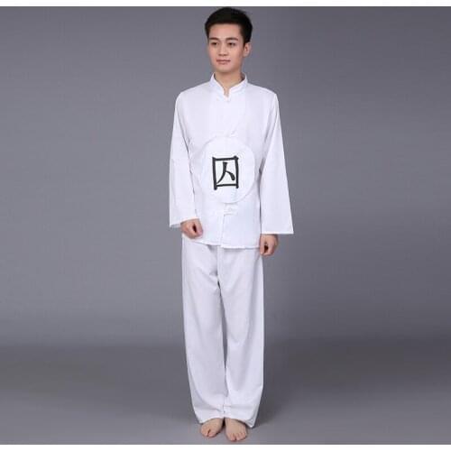 Chinese Folk Dance hanfu tang dynasty prison prison suit/ancient prisoners clothing/ancient drama clothing
