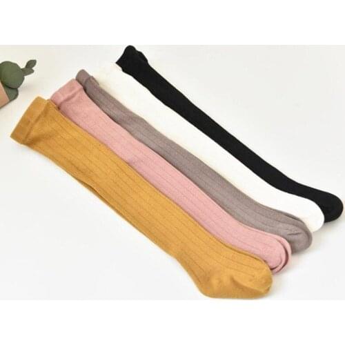 Spring Children Tights Baby Infant Clothing Cotton Girl Pantyhose Kid Infant Knitted Collant Tights Autumn Toddler Stockings