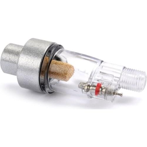 1/8" Water Oil Separator Inline air hose filter Hose Paint Fittings Airbrush Moisture Trap DIY Model coloring Tool Accessories