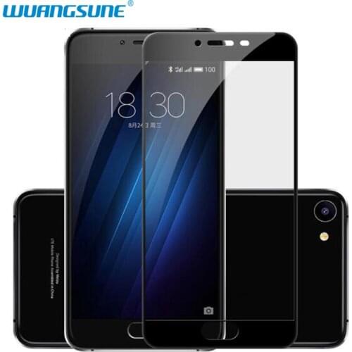 For Meizu U10 U20 Tempered Glass 2.5D Curved full Coverage Screen Protector for Meizu U 20 10 Full Cover Glass Film
