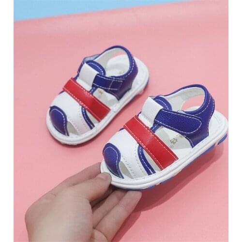 Zi Ning 2020 new Baby Girls Shoes Boys Cool Shoes 1-3Years Summer Infant Soft-Sole Small Children Toddler Shoes