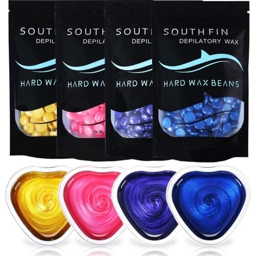 100g Hard Wax Beads Women Men Hair Removal Depilatory Painless Waxing Beans for Sensitive Skin