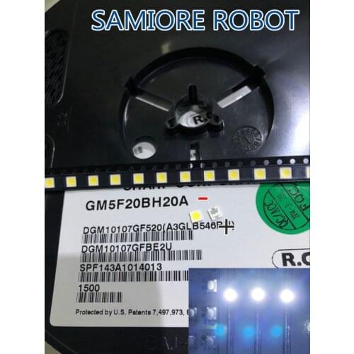 10000pcs/LOT SHARP LED backlight LCD TV 3535 3537 LED SMD Lamp bead bead 1.2W 6V 3535 Cold white