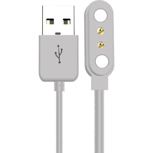 2.84 mm Universal Smart Watch Charging Cable Zinc Alloy Adsorption Charging Data Cable For 2pin 2.84 Pitch Smart Watches