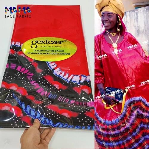 5 Yards Guinea Printed Bazin Riche African Lace Fabric For Women Wedding Or Party Bazin Riche Brocade Original Material Sew