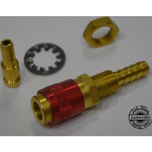 Water Cooled & Gas Adapter Quick Connector Fitting For TIG Welding Torch