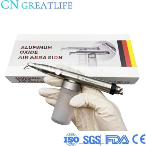 Teeth Whitening Cleaning Kavo Type Coupling 2 in 1 Sandblaster System Air Prophy Unit Air Polisher Air Prophy Dental