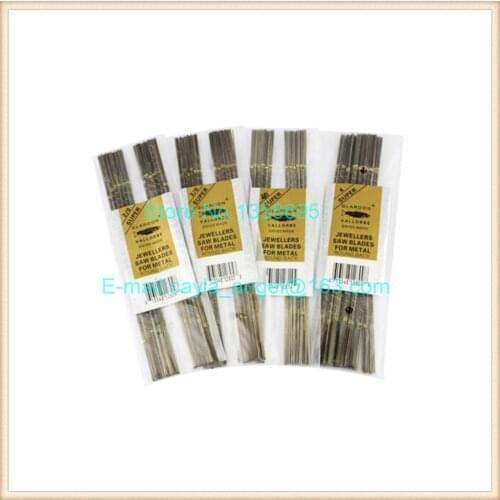 Free Shipping Super jewellers Metal Bow Saw Cutter Blades 1bag