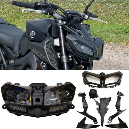 For YAMAHA MT09 Headlight MT 09 LED Lamp FZ09 2017 2018 2019 2020 Motorcycle Headlight Plug And Play Motorcycle Lights LED