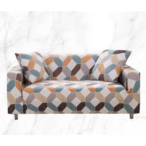 Elastic Stretch Sofa Cover SlipcoversAll-inclusive Couch Case for Different Shape Sofa Loveseat Chair L-Style need 2 Sofa Case