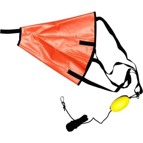 30-Feet Kayak Sea Drogue Anchor float Marine D rift Anchor Rowing Sock Brake Boat Fishing Canoe Throw Line Accessory + 18-Inch