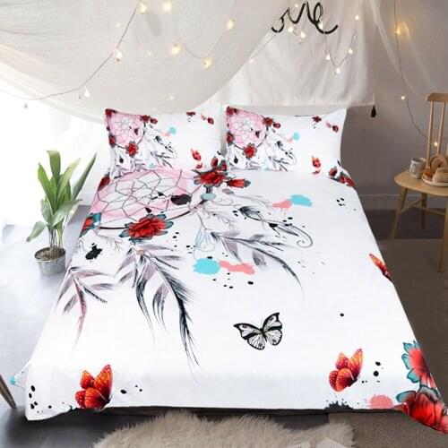 Duvet Cover with Zipper 100% Cotton Quilt or Comforter or Blanket Case Pastoral Printing