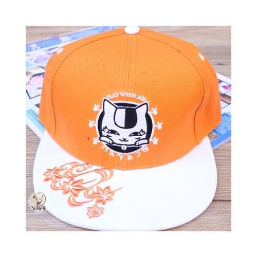 Natsume Yuujinchou cosplay Nyanko-sensei cute man and woman Leisure cap hat