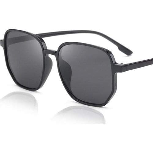 PC Frame Eyeglasses Polygonal Shades Ocean Lens Sunglasses For Women Luxury Colorful Sun Glasses Trend Versatile Glasses UV400