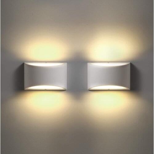 Modern LED Wall Sconce Lighting Fixture Lamps 7W Warm White Up and Down Indoor Wall Lamps for Living Room Bedroom Hallway G9