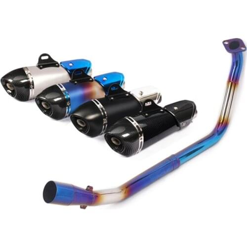 Escape Motorcycle Exhaust Head Link Pipe And 51mm Muffler Stainless Steel Exhaust System For Yamaha R15 V3 2017-2019
