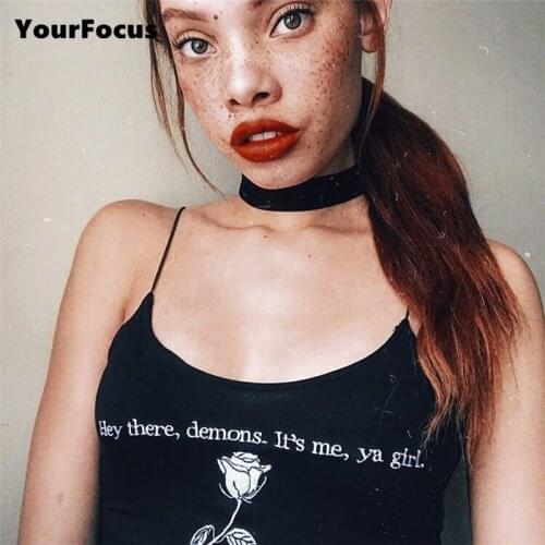 4 colors 2018 summer vintage punk sexy style rose embroidery crop top short camis