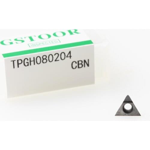 2PCS PCD TPGH080202 TPGH090202 090204 110302 TPGH110304 TPGH110308 CBN External turning tools for lathe metal cutting lathe