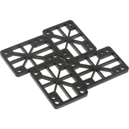 4Pcs 6mm Durable Skateboard Shock Pads Risers for Skateboard Longboard Accessories