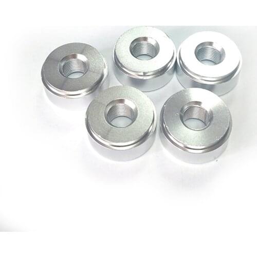 5pcs 1/8 "NPT PIPE THREAD Weld Bung Adapter Aluminum Weld On Bung Pipe Fitting