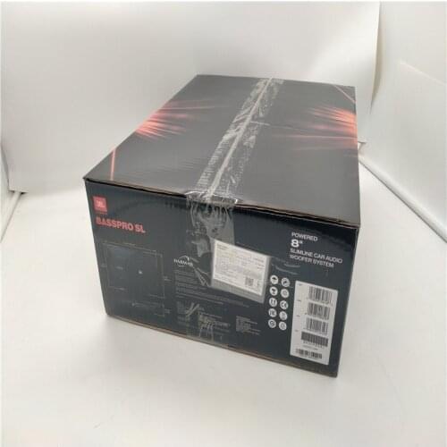 Free Shipping JBL BASSPRO SL 3SETS 8” 125W RMS Powered Under-Seat Compact Car Subwoofer Enclosure System In Made U.S.A Of Harman