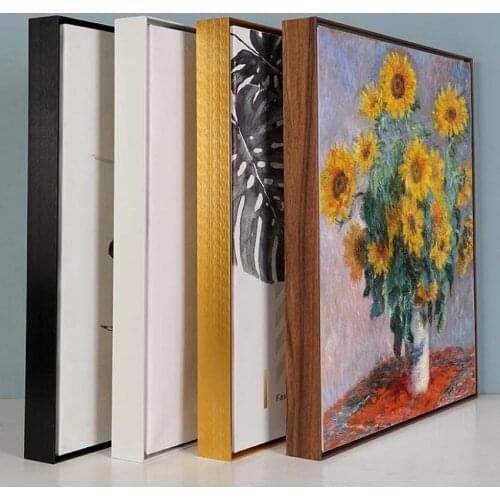 Large Size DIY Aluminum Alloy Canvas Painting Matal Frame For Oil Paintings Picture Metal Frame Home Decor Metal Art