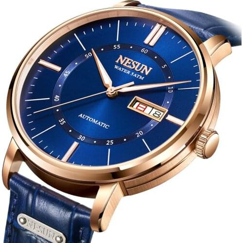 Japan Miyota Movement Watch Men NESUN Automatic Mechanical Luminous Men Watches Luxury Brand Sapphire reloj hombre N9209
