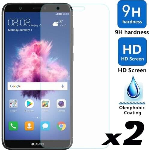 For Huawei P Smart FIG-LX1 / Enjoy 7s Explosion-proof Tempered Glass Screen Protector Ultra Thin 9H Front Guard Tempered Films