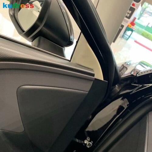 For Toyota avalon 2019 2020 Car Stylin A-pillar Accessories Front Door A Pillar Triangle Cover Trim Shell Sticker Trim Cover