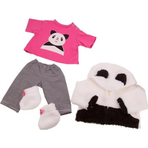 Doll clothes for 55-60cm baby dolls bebe reborn toddler doll dress set for children gift