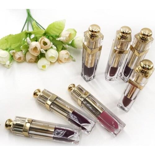 Wholesale Lip Balm Lipstick Matte Liquid Velvet Moisturizing Lip Glaze Non-Stick Cup Lip Gloss Tube Makeup
