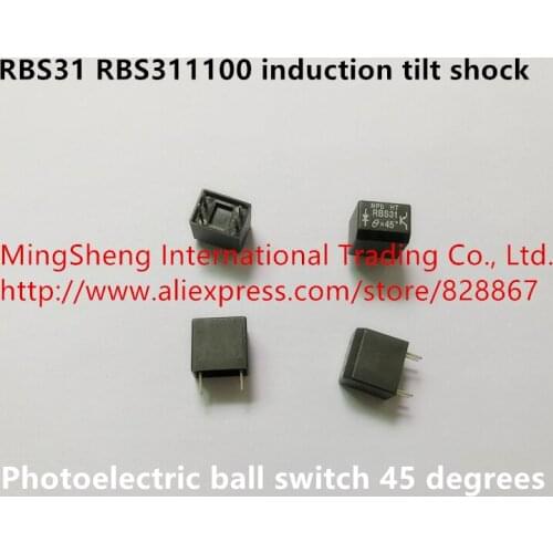 Original new 100% RBS31 RBS311100 induction tilt shock photoelectric ball switch 45 degrees