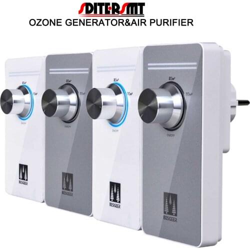 55mg/h O3 Ozone Generator Portable EU Plug Air Purifier for Dryer,Dishwasher,Refrigerator,Electronic Shoe Cabine Disinfector