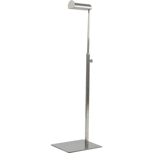 Handbag Display Stand Stainless Steel Metal Store Display Fixture Window Display Props Adjustable Height Rose Gold Silvery Matte