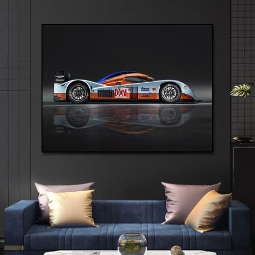 Sport Racing Car Poster Painting Print On Canvas Nordic Wall Art Picture For Living Noom Home Decoration Frameless