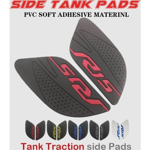 Motorcycle Anti slip Tank Pad Sticker Pad Side Gas Knee Grip Protector For for YAMAHA YZF R15 V3 2018 2019